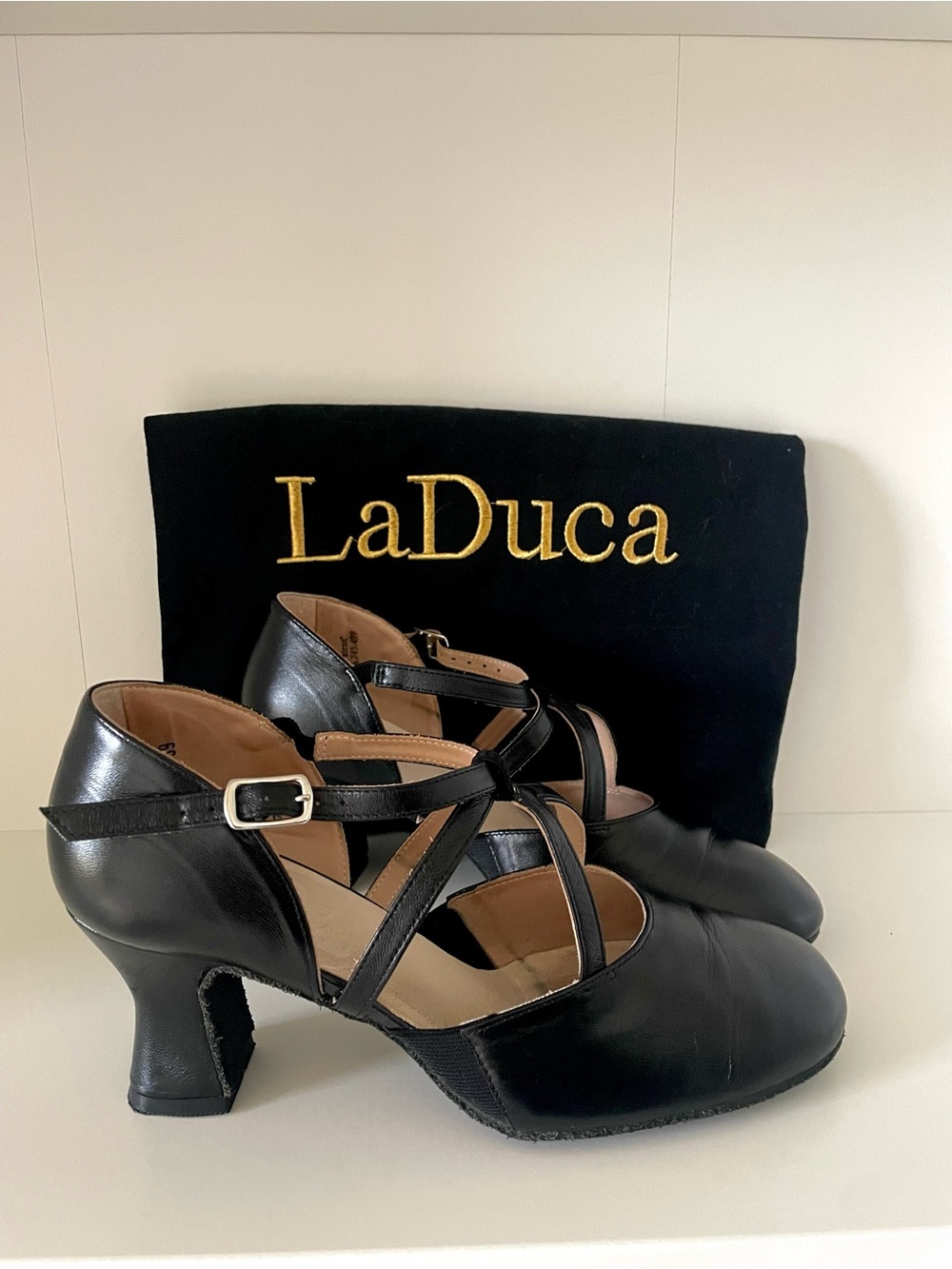 LaDuca Elizabeth 2.5 Inch Character Heel Dance Shoe